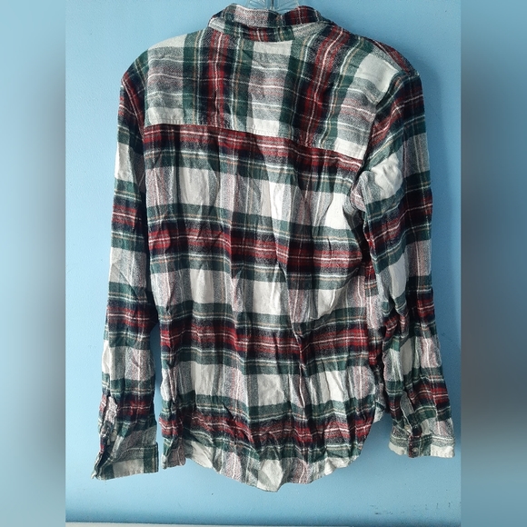 American Eagle Outfitters Plaid flannel classic fit - Picture 2 of 6